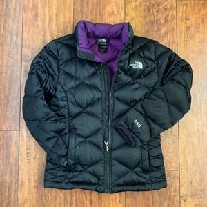 Girls North Face Down Coat